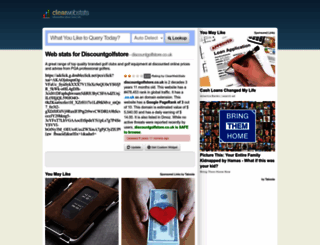 discountgolfstore.co.uk.clearwebstats.com screenshot