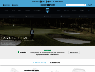 discountgolfstore.co.uk screenshot