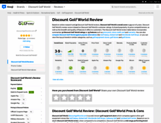 discountgolfworld.knoji.com screenshot