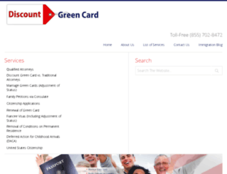 discountgreencard.com screenshot