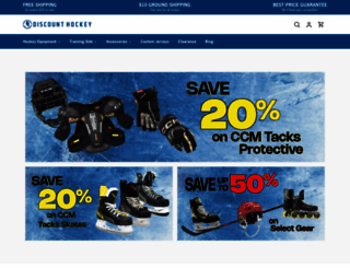 discounthockey.com screenshot
