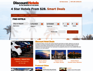 discounthotels.com screenshot