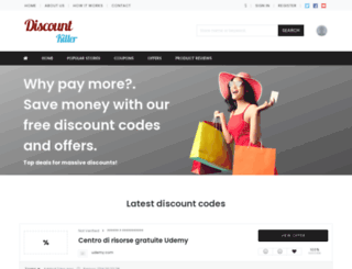 discountkiller.com screenshot