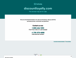 discountloyalty.com screenshot