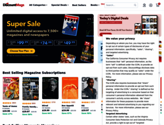 discountmags.com screenshot