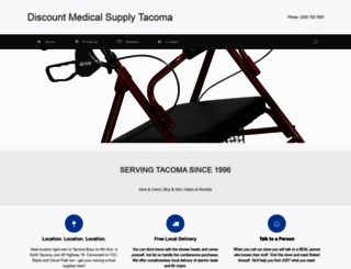 discountmedicaltacoma.net screenshot