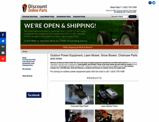 discountonlineparts.com screenshot