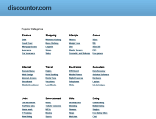 discountor.com screenshot