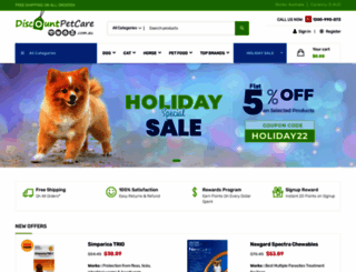discountpetcare.com.au screenshot