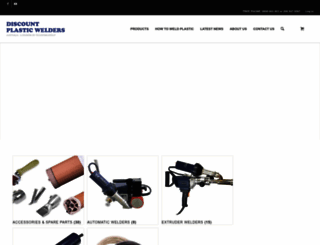 discountplasticwelders.com.au screenshot