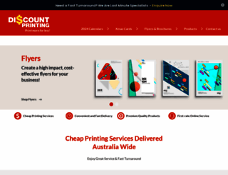 discountprinting.com.au screenshot