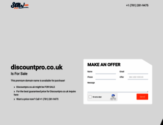 discountpro.co.uk screenshot