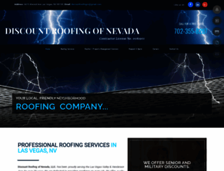 discountroofingnv.com screenshot