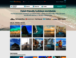 discounts.halalbooking.com screenshot