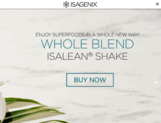 discounts.isagenix.com screenshot