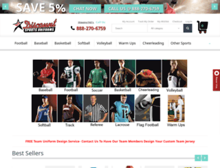 discountsportsuniforms.com screenshot