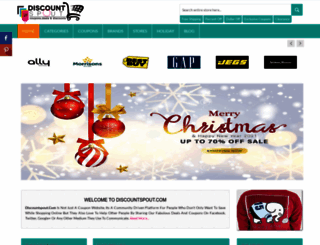 discountspout.com screenshot