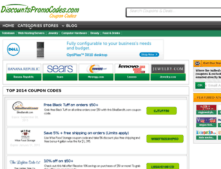 discountspromocodes.com screenshot