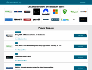 discountsworld.org screenshot