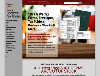 discounttaxforms.com screenshot