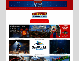 discountticketsandtours.com screenshot