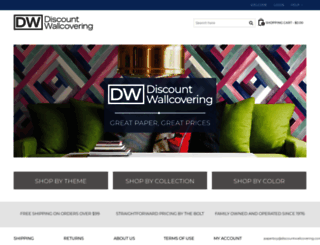 discountwallcovering.com screenshot