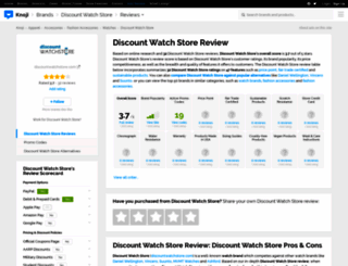 discountwatchstore.knoji.com screenshot
