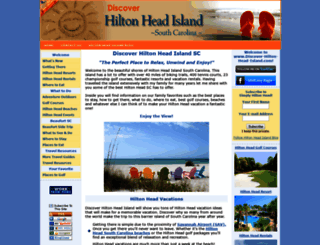 discover-hilton-head-island.com screenshot
