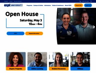 discover.ecpi.edu screenshot