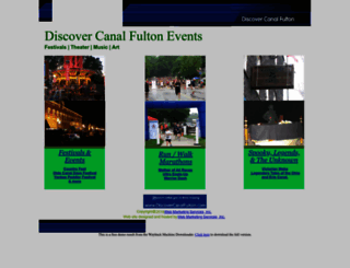 discovercanalfultonevents.com screenshot