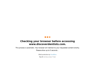 discoverdentists.com screenshot