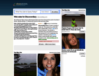 discoverdiary.com.clearwebstats.com screenshot