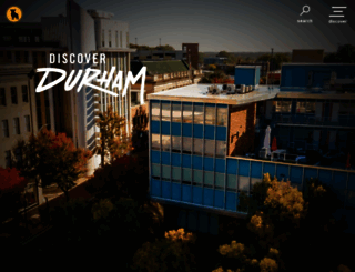 discoverdurham.com screenshot