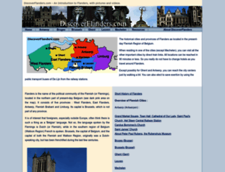 discoverflanders.com screenshot