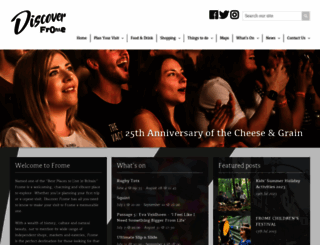discoverfrome.co.uk screenshot