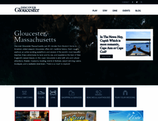 discovergloucester.com screenshot