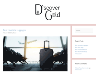 discovergold.org screenshot