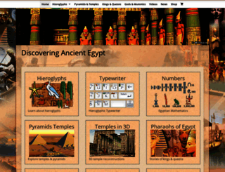 discoveringegypt.com screenshot
