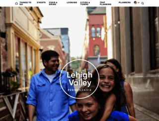 discoverlehighvalley.com screenshot