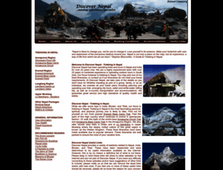 discovernepal.com screenshot