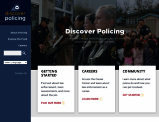 discoverpolicing.org screenshot