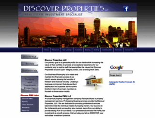discoverproperties.net screenshot