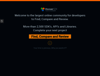 discoversdk.com screenshot