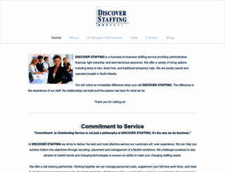 discoverstaffing.com screenshot