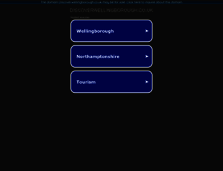 discoverwellingborough.co.uk screenshot