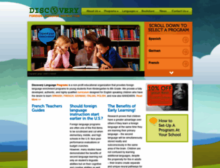 discovery-language.com screenshot
