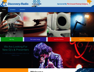 discovery-radio.co.uk screenshot