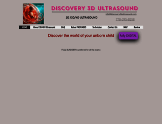 discovery3dultrasound.com screenshot