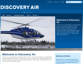 discoveryair.com screenshot
