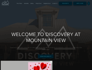 discoveryatmountainviewliving.com screenshot